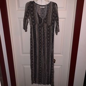 A&F Patterned Maxi Dress